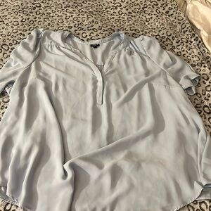 Torrid 5x Light Blue Harper top